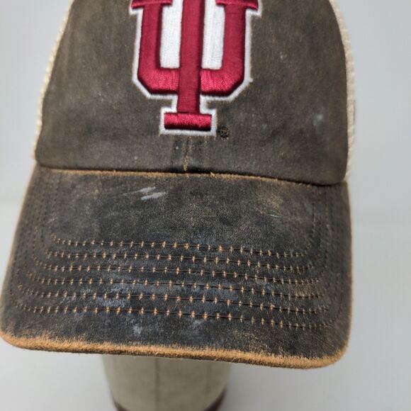 Top of the World Men's IU Indiana Hoosiers Snapback Hat Brown Tan OSFA - Picture 6 of 15